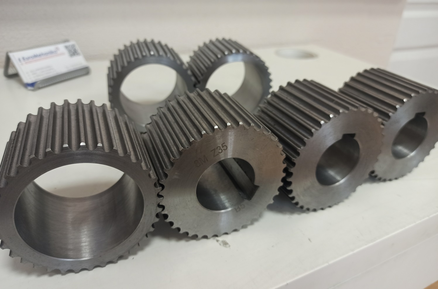 Изготовление зубчатых шкивов из заготовок в Новосибирске