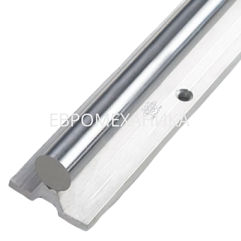 Вал прецизионный с опорой SBR D=25 мм, L=4010 мм, EMT - Евромеханика