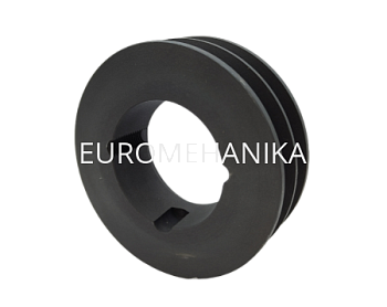 Шкив для клиновых ремней SPZ 75 02 под втулку тапербуш 1210, EMT - Евромеханика