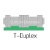 Направляющая тип T-Duplex для 16B-2 H-15, L-2000 - Евромеханика