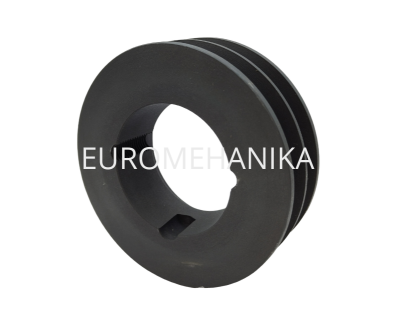 Шкив для клиновых ремней SPB 125 02 под втулку тапербуш 2012, EMT - Евромеханика