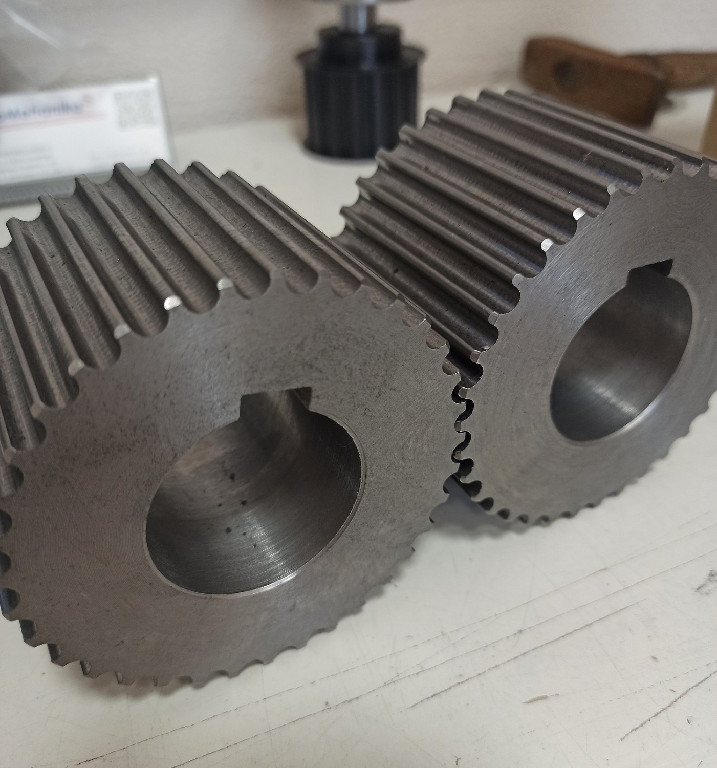 Изготовление зубчатых шкивов из заготовок в Новосибирске