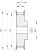Шкив зубчатый под расточку 27 BAT 5 24, EMT - Евромеханика