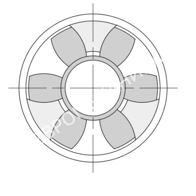 Полумуфта под расточку GEB HRC 70 - Евромеханика