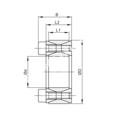 Втулка зажимная BK 40 110 x 155 (KLGG110) - Евромеханика
