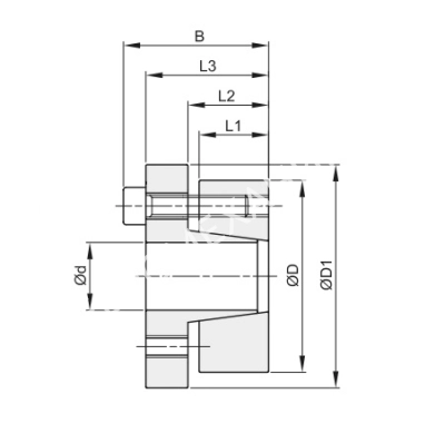 Втулка зажимная BK 15 25 x 55 (KLBB125) - Евромеханика