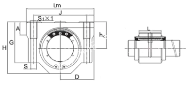 Модуль линейный (каретка) SC 20 VUU, EMT - Евромеханика