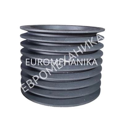 Шкив для клиновых ремней SPB 250 08 под втулку тапербуш 3535, EMT - Евромеханика