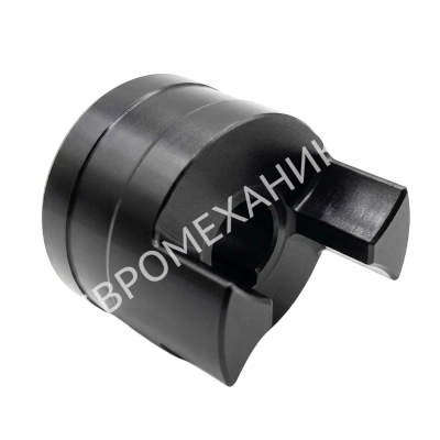 Полумуфта XL0 L50, с готовым отверстием d=12 мм, шпон паз 4х1,8мм+винт М6, СТАЛЬ, EMT - Евромеханика
