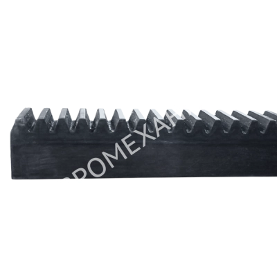 Рейка зубчатая M 6, 60х60 мм, L=2000 мм с закалкой зубьев, EMT - Евромеханика