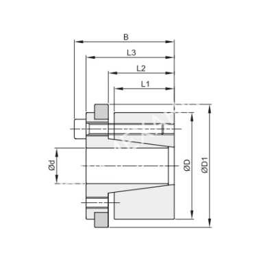 Втулка зажимная BK 71 40 x 65 (KLDB040) - Евромеханика