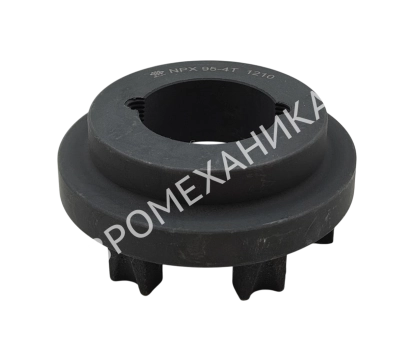 Полумуфта N-EUPEX 95 часть 4, тип F под втулку тапербуш 1210, EMT - Евромеханика