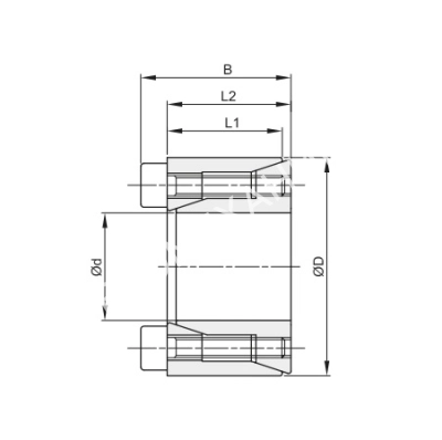 Втулка зажимная BK 61 7 x 16 - Евромеханика