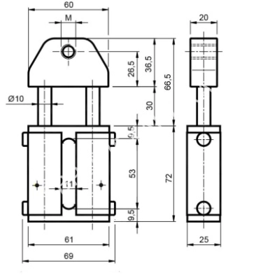 Натяжитель GP 10, EMT - Евромеханика