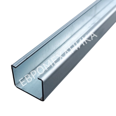 Металлический профиль C10 24х30, S=1,5 мм, цинк - Евромеханика