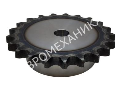 Звездочка 20B-1, шаг 31,75х19,56 мм (1"1/4х3/4), Z=37 со ступицей и закалкой зубьев - Евромеханика