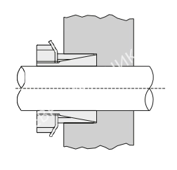 Втулка зажимная BK 26 45 x 55 (KLFC045), EMT - Евромеханика