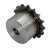 Звездочка 20B-1, шаг 31,75x19,56 мм (1"1/4х3/4), Z=35 со ступицей и закалкой зубьев - Евромеханика