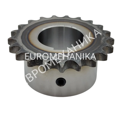Звездочка с готовым отверстием 08B-1, Z=17, D1=32 мм, с закалкой зубьев - Евромеханика