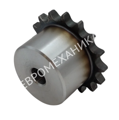 Звездочка 24B-1, шаг 38,1х25,4 мм (1"1/2х1"), Z=11 со ступицей и закалкой зубьев - Евромеханика
